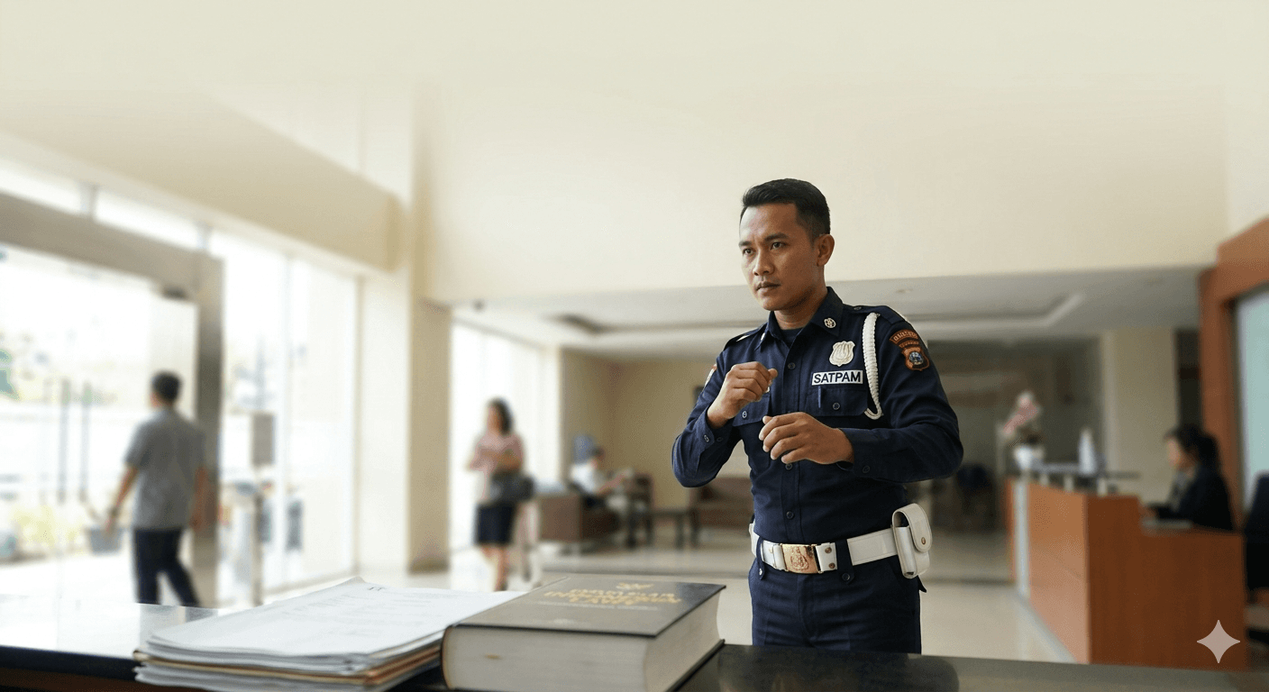 Dilema Perisai Perusahaan: Batasan Hukum Satpam Membela Diri Menurut KUHP Nasional